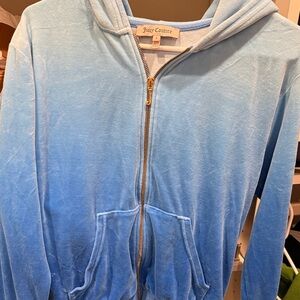 Juicy Couture Sky Blue Gradient Hoodie